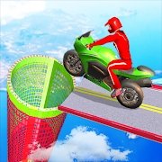 空中摩托车特技